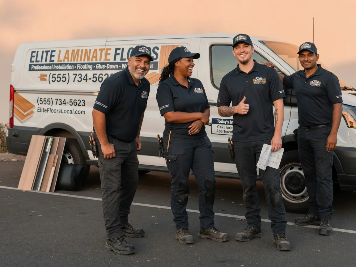 Laminate flooring installation company in Wasco, IL